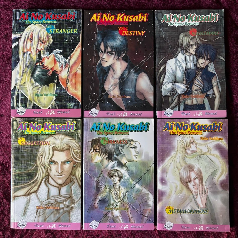 Ai No Kusabi Yaoi Novel Set